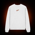 Más Amor Por Favor Unisex Oversize Sweatshirt – Organic Stitched in White – KABUFF Kreuzberg