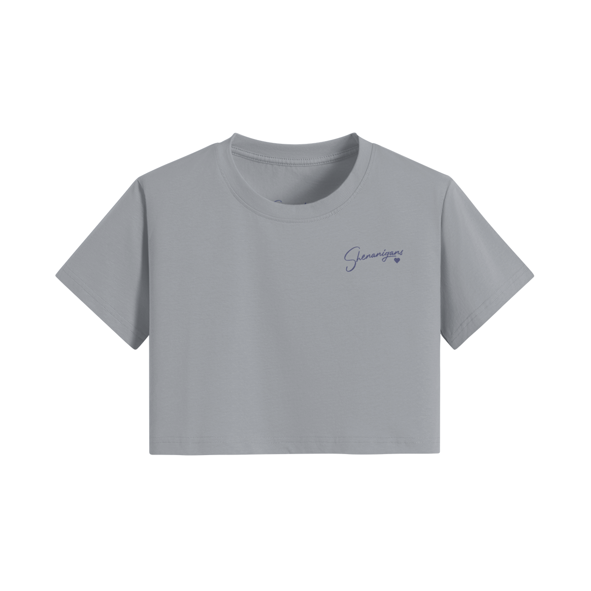 Shenanigans Womens Crop Top