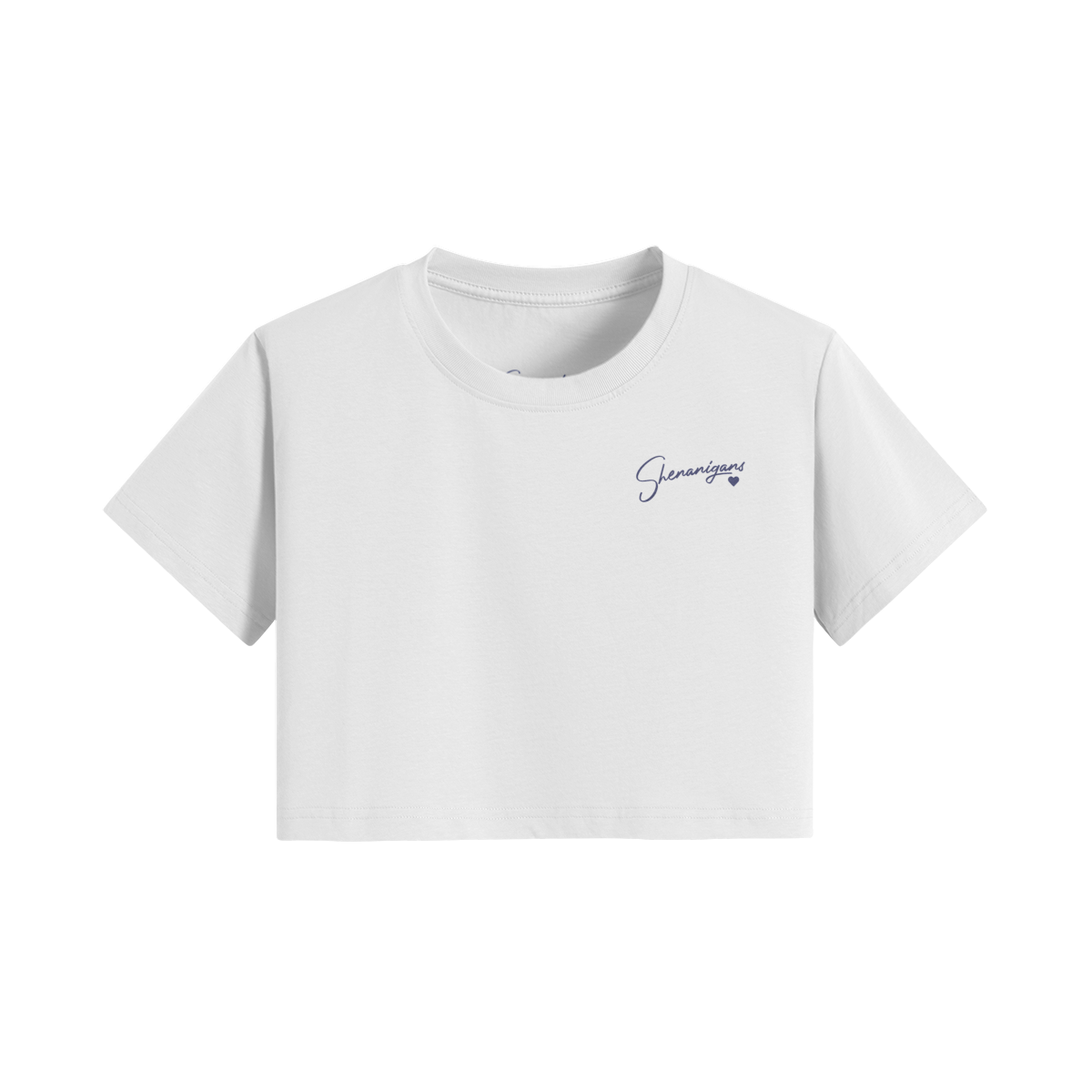 Shenanigans Womens Crop Top
