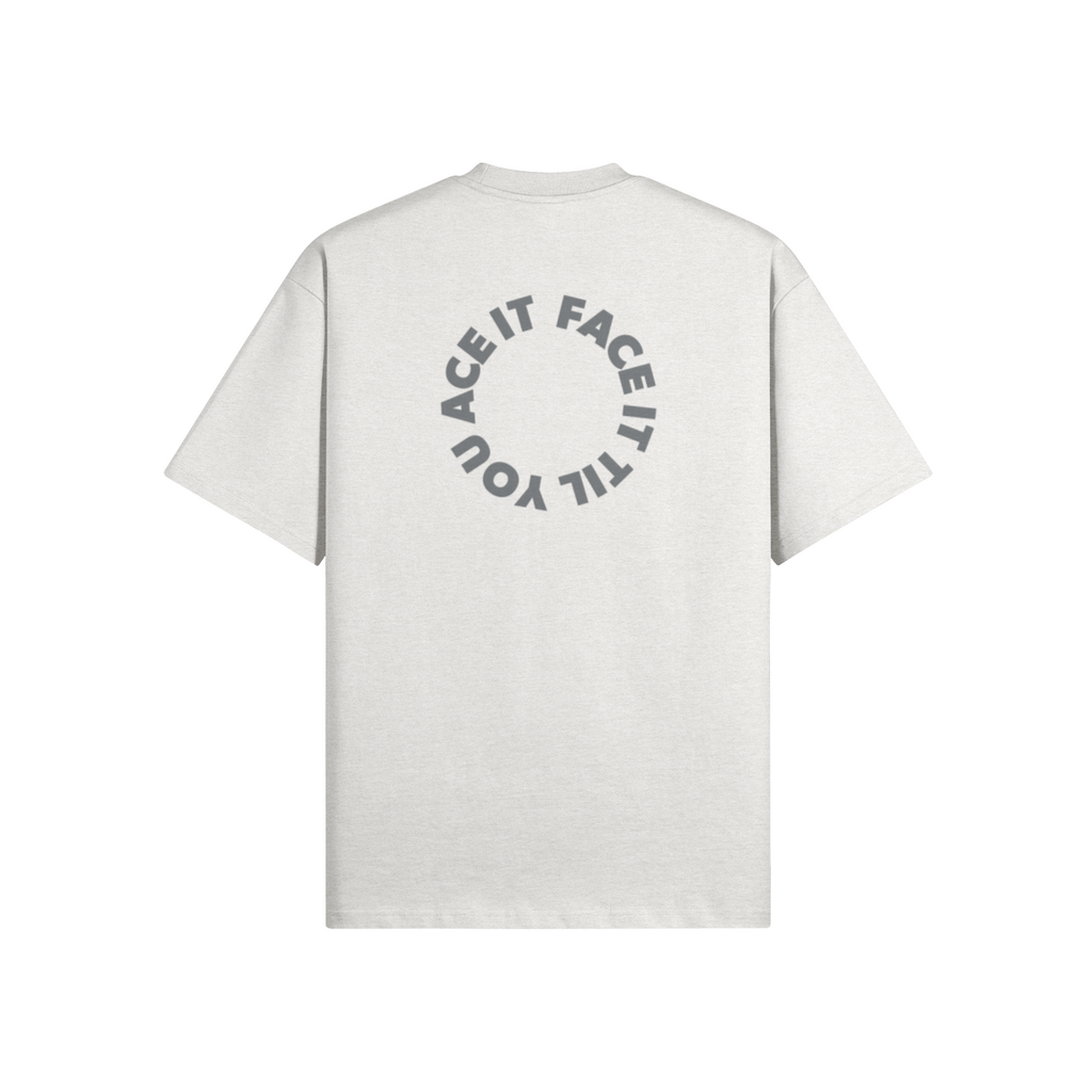 Face It Til You Ace It Unisex Boxy Tee - Stitched