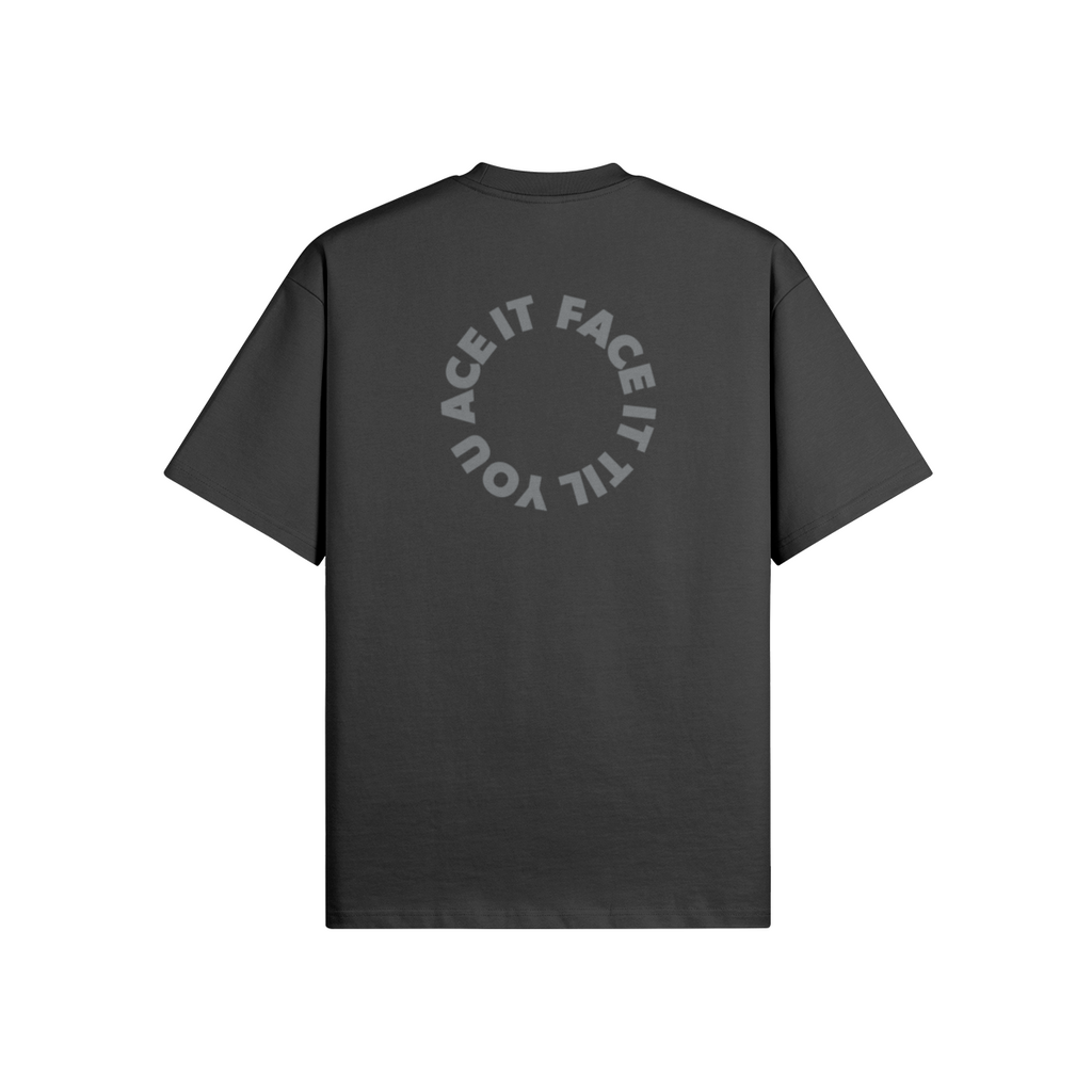 Face It Til You Ace It Unisex Boxy Tee - Stitched