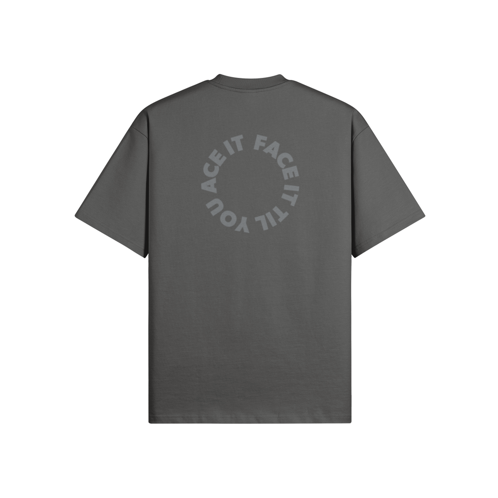 Face It Til You Ace It Unisex Boxy Tee - Stitched